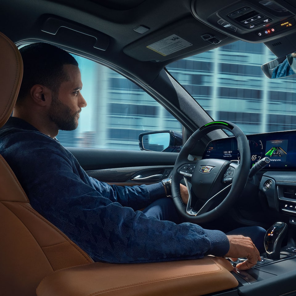 Using the Super Cruise functionality of the 2026 Cadillac CT5.