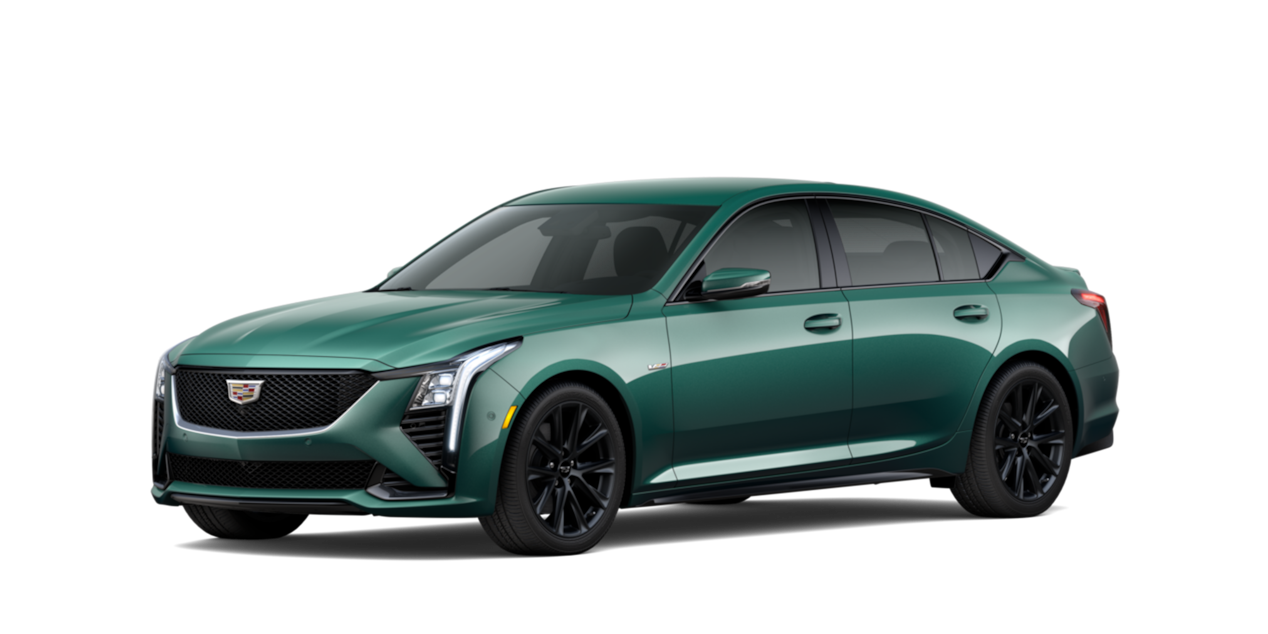 Vue de trois quarts du CT5-V
