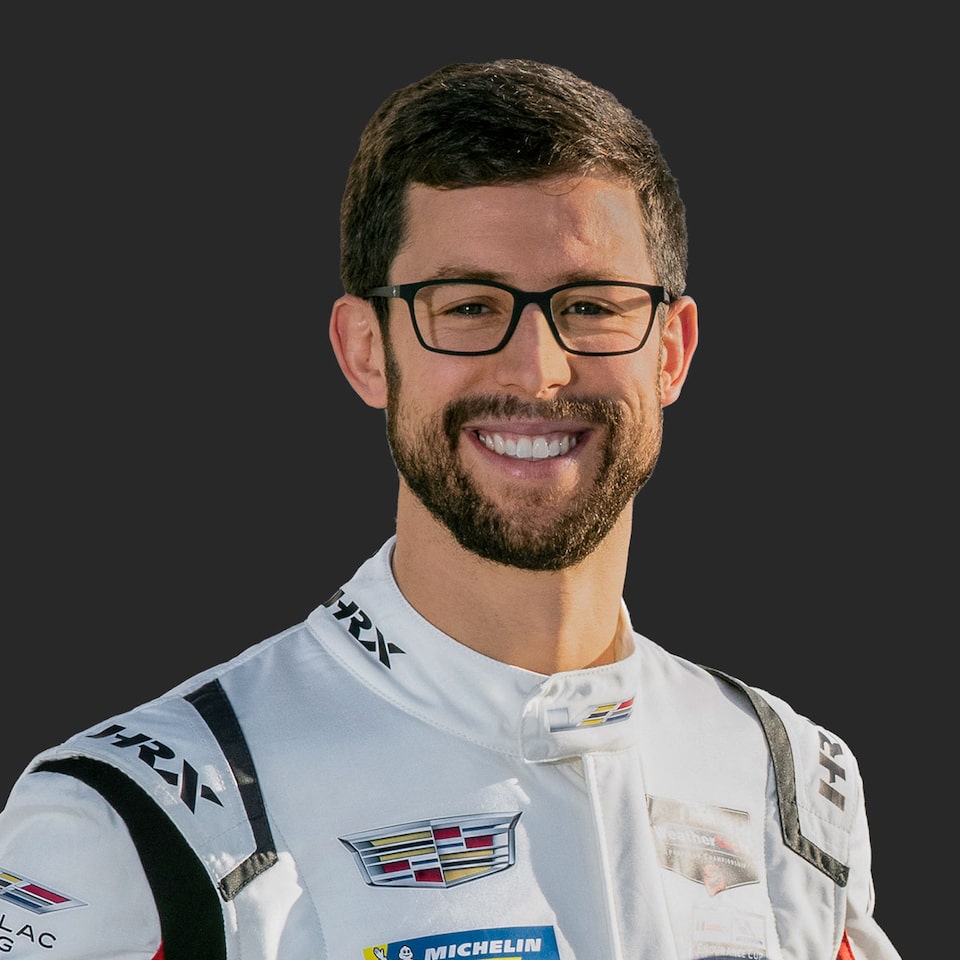 Cadillac Race Car Driver Alexander Sims.