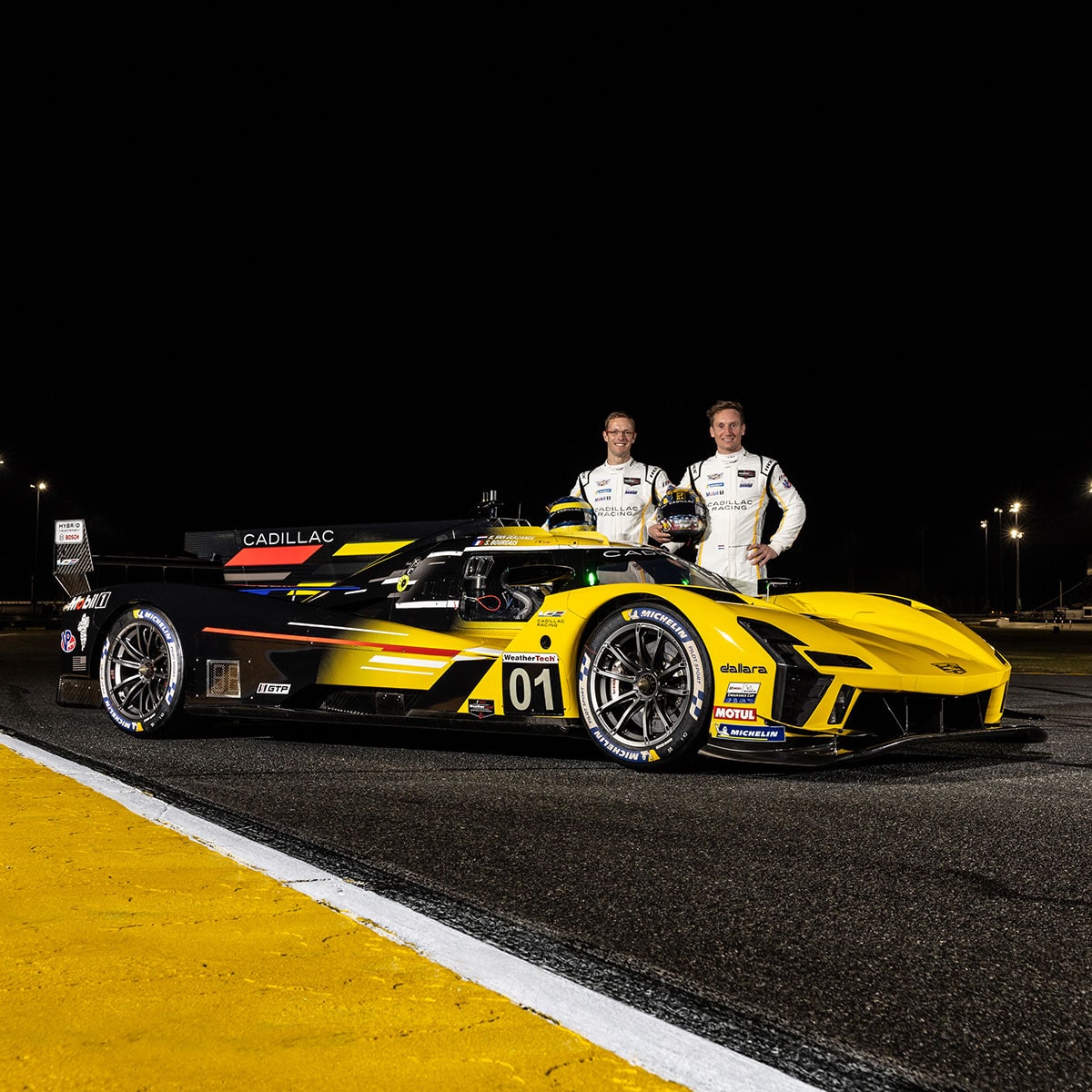 Cadillac Racing V-Series featuring Team Yellow.