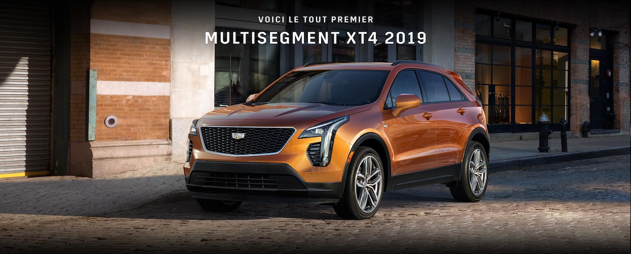 Cadillac Xt4 2019 Multisegment De Luxe Cadillac Canada