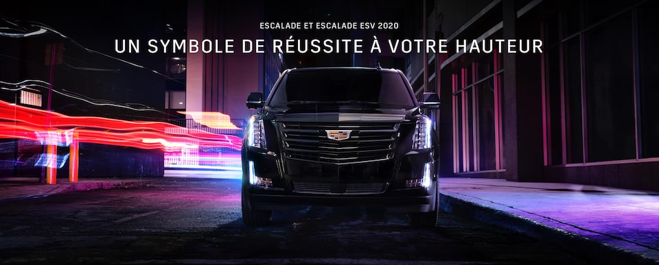 Le VUS pleine grandeur Cadillac Escalade 2020 : Le nouvel arrivage.