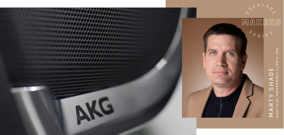 Marty Shade, directeur des programmes client chez AKG, est responsable de l’acoustique du véhicule.