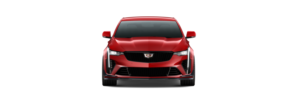 Vue avant de la Cadillac CT4-V Blackwing 2022.