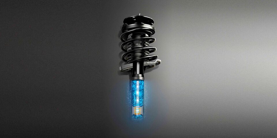La suspension Magnetic Ride Control de la Cadillac CT4 2024 de série V.