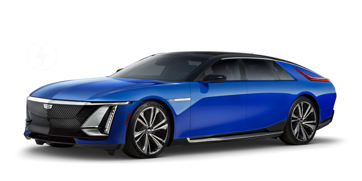 Three-quarter View of the Cadillac CELESTIQ