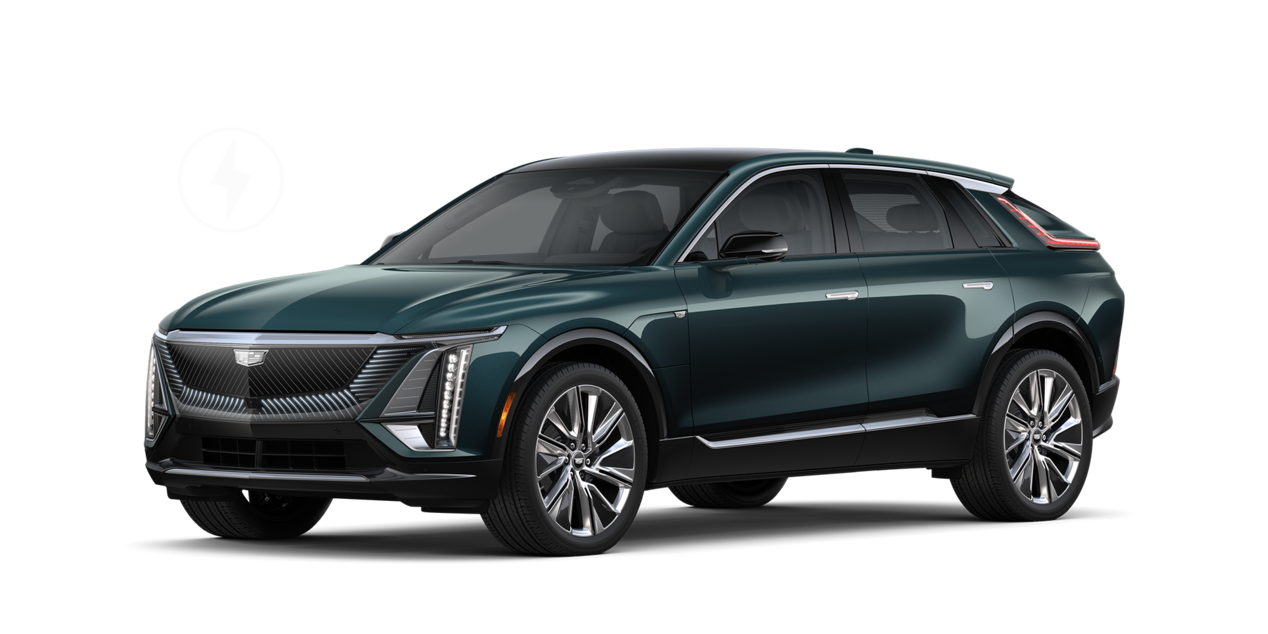 Three-quarter View of the Cadillac LYRIQ