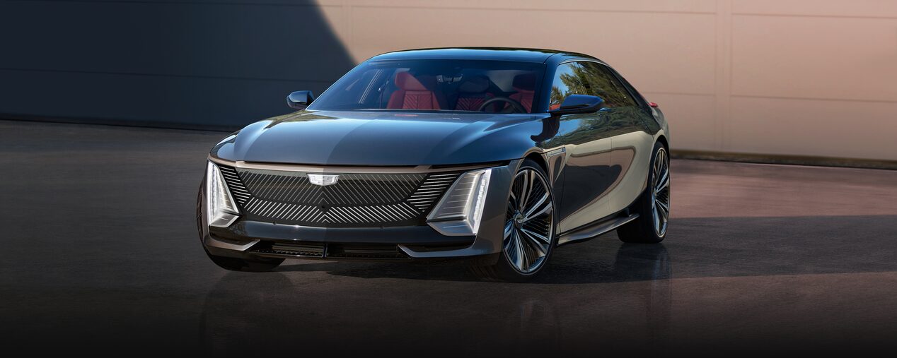 The Ultra-luxury Cadillac CELESTIQ Parked in a Showroom