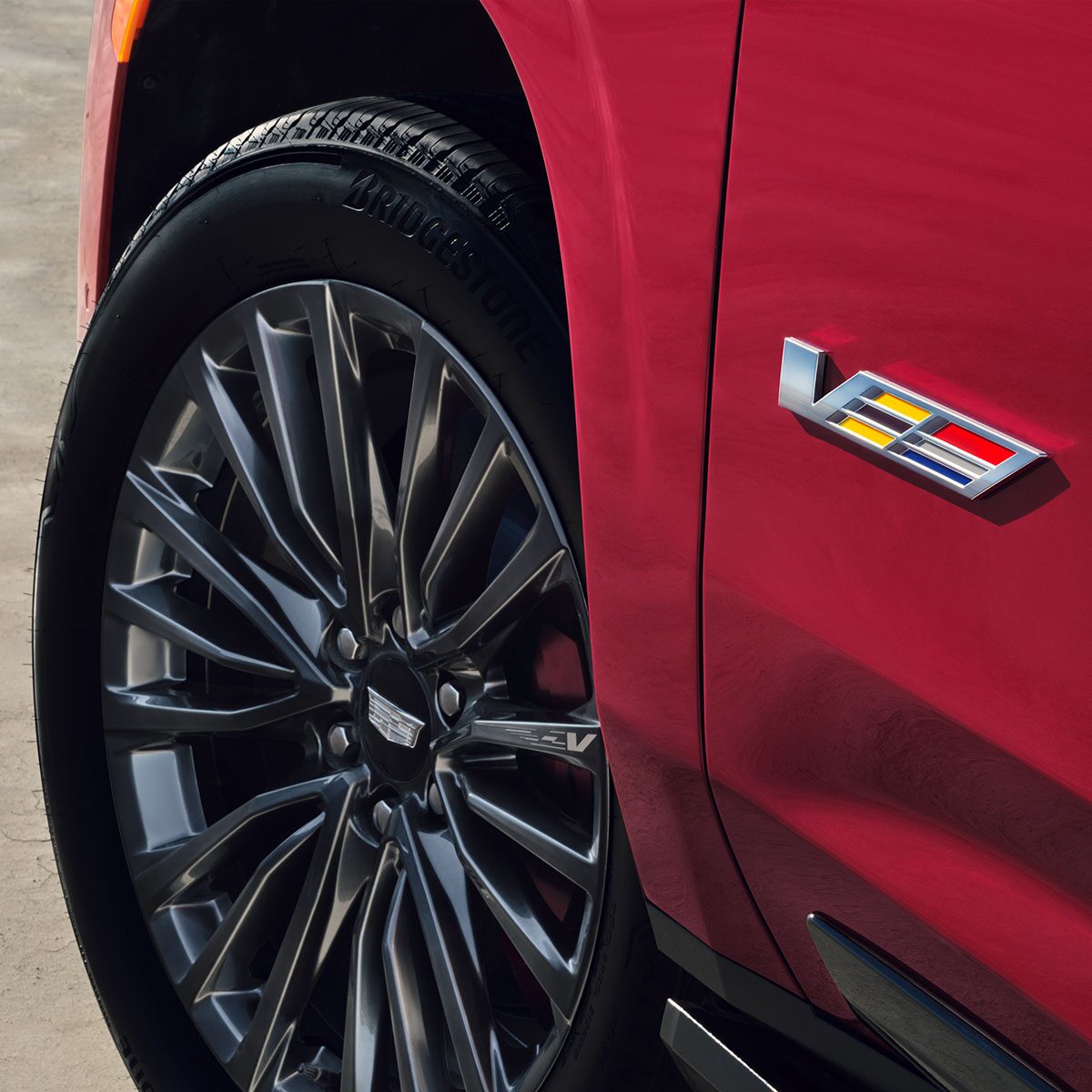 2024 Escalade-V exclusive 22 inch wheel.