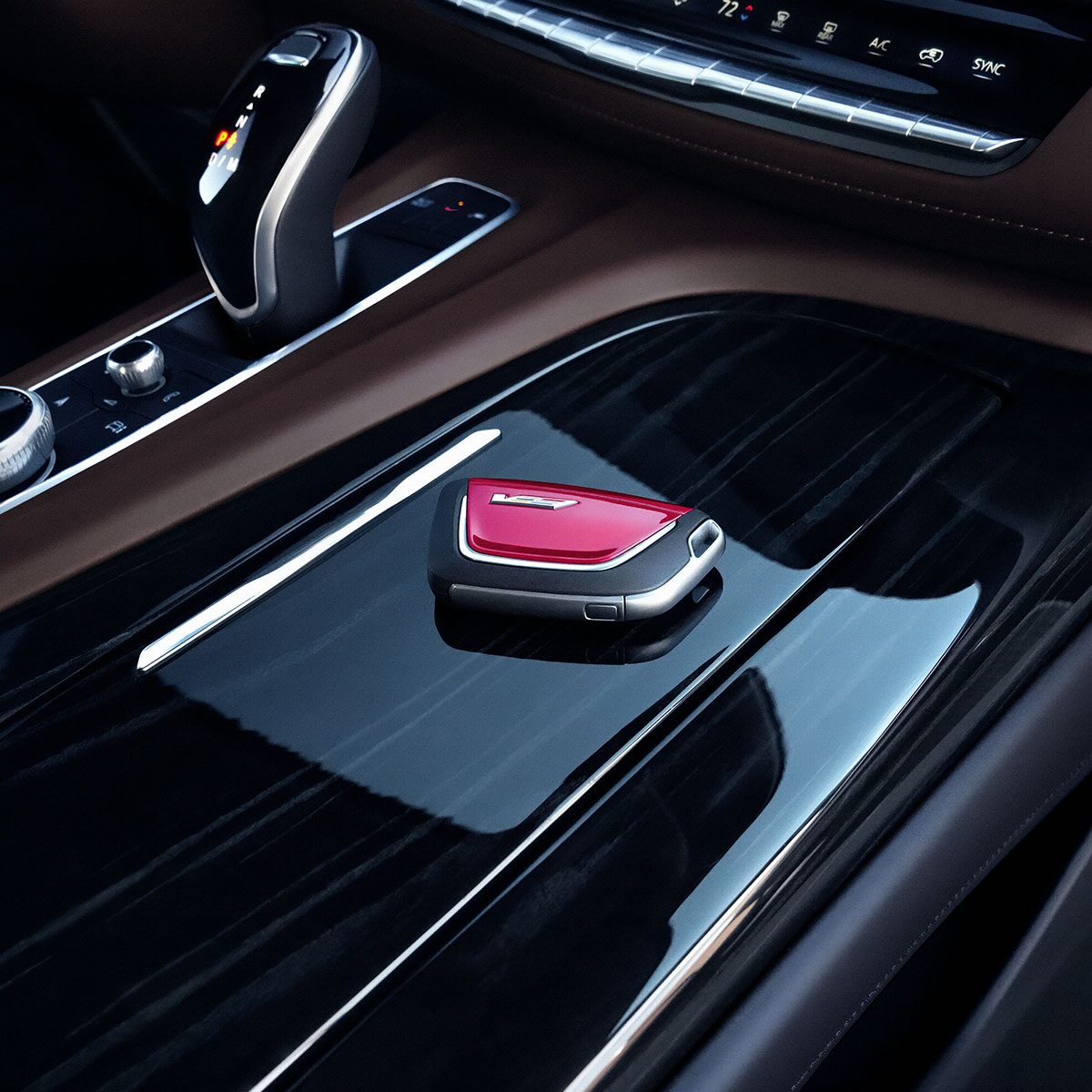 2024 Escalade-V centre controls.