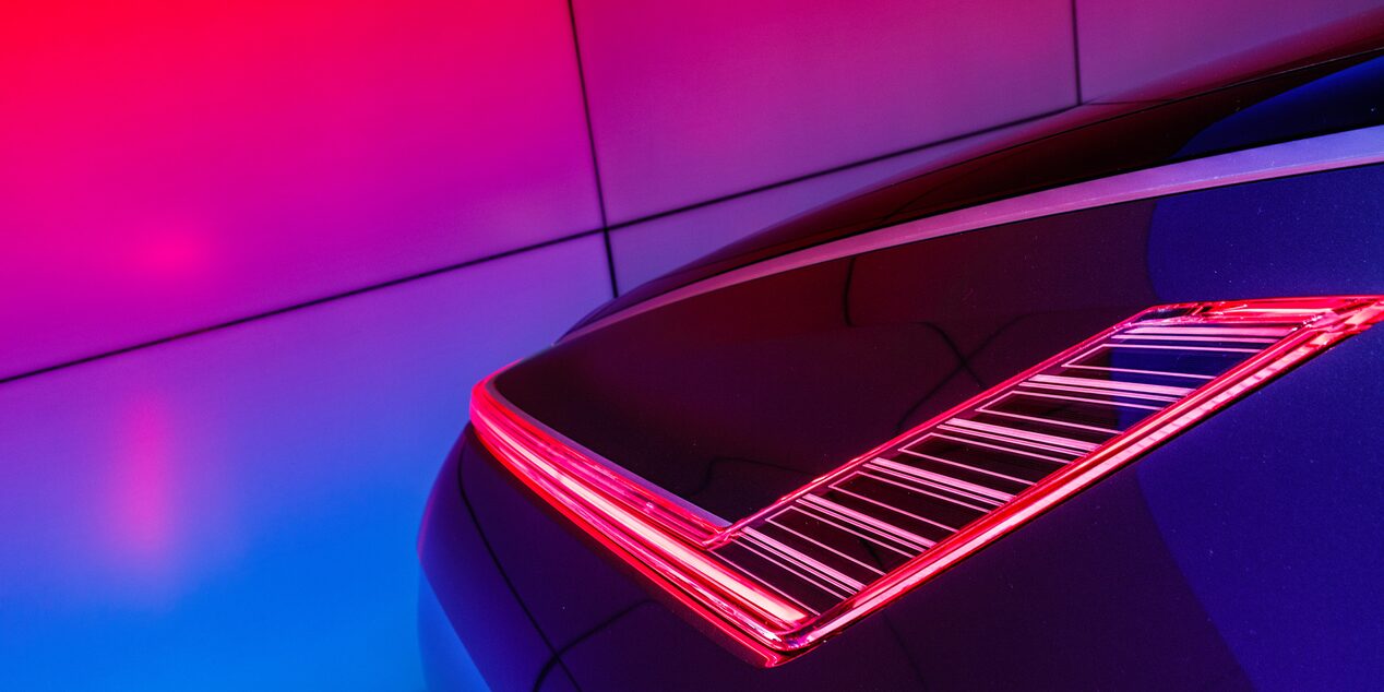 Close-Up Of Cadillac CELESTIQ Tail Light