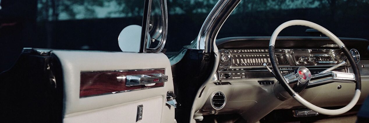 Classic Cadillac Convertible Interior
