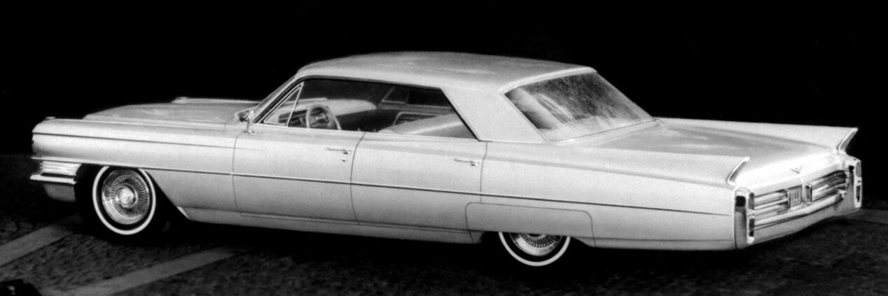 Classic Cadillac Coupe Rear Fins