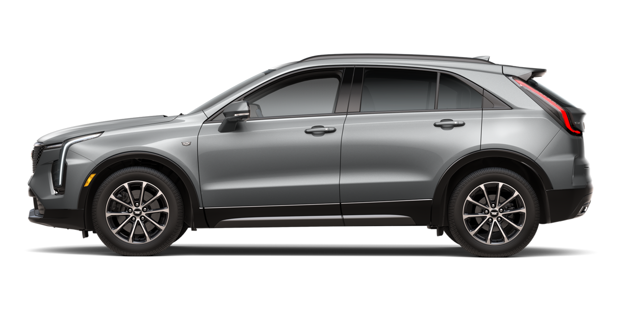 Side Profile of a Silver 2025 XT4