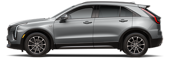 Side Profile of a Silver 2025 XT4