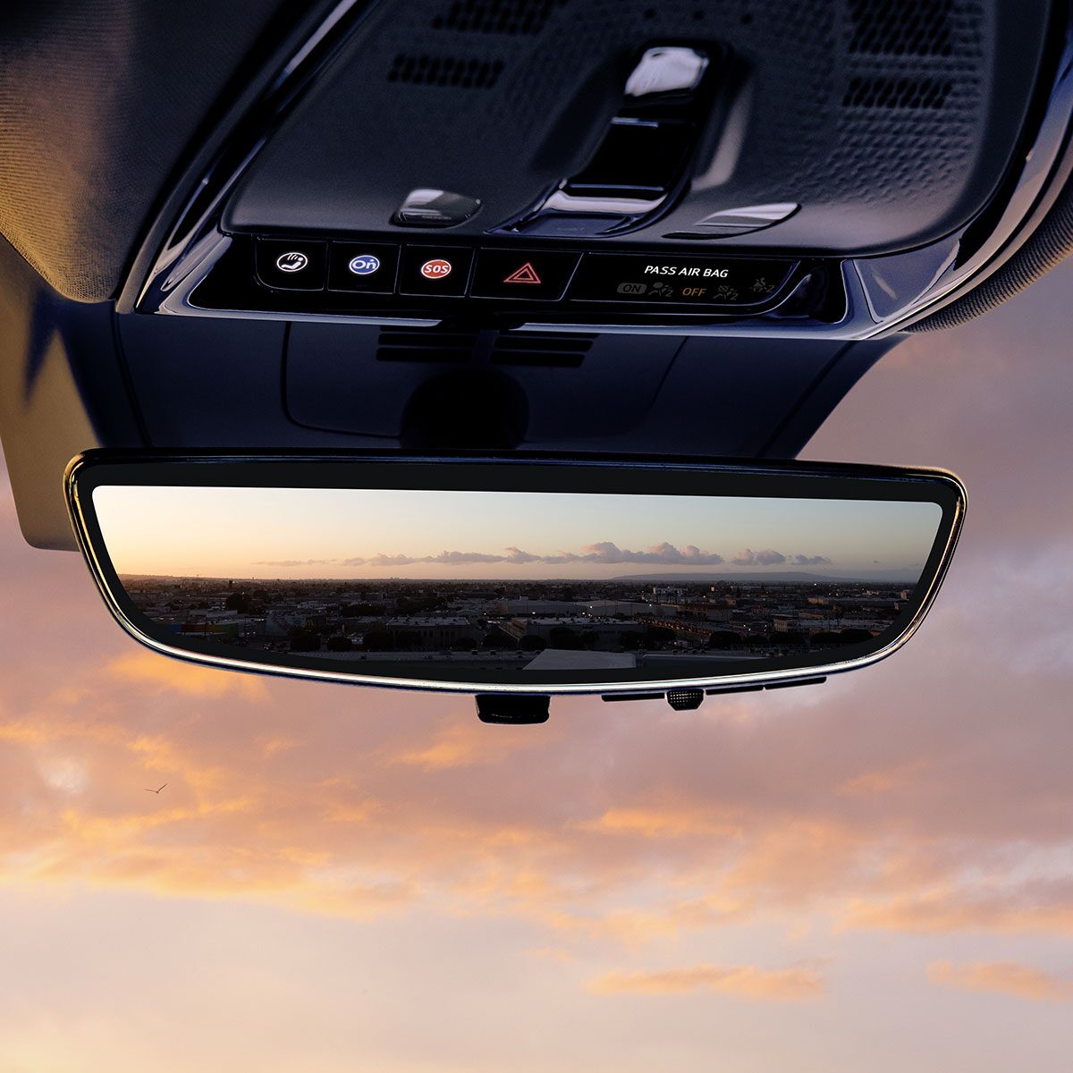 Rear View Mirror Inside the 2026 Cadillac OPTIQ