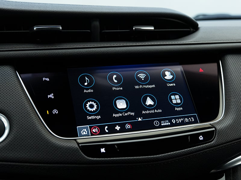 The Premium Technology Packed Infotainment System of the Cadillac XT5