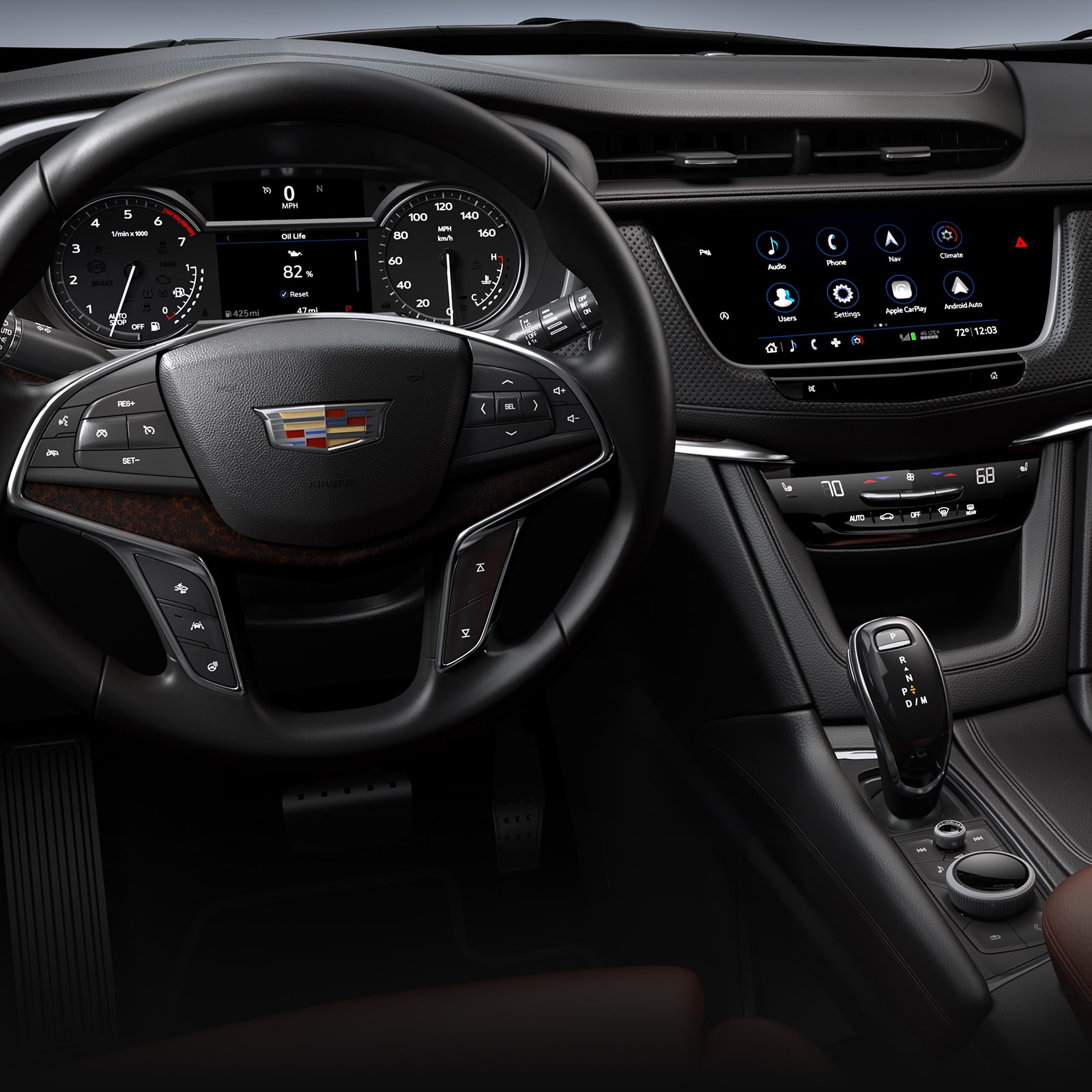 The Luxurious Interior Dashboard in The 2026 Cadillac XT5
