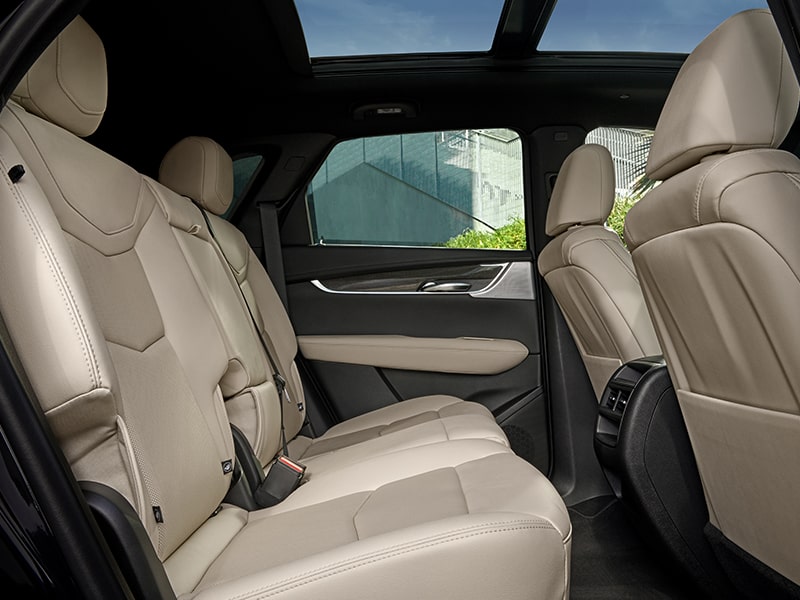 The Spacious Backseat Interior in The Luxurious Cadillac XT5