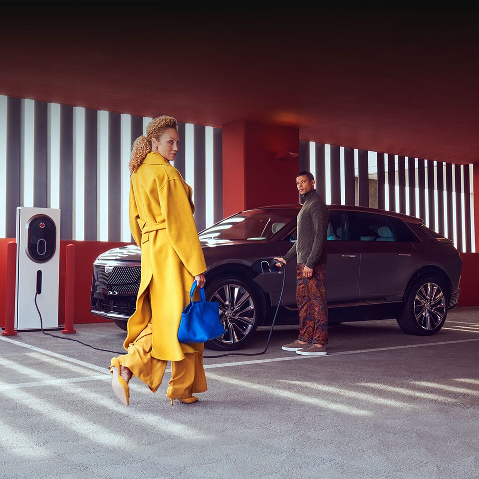 Cadillac LYRIQ Charging in Public